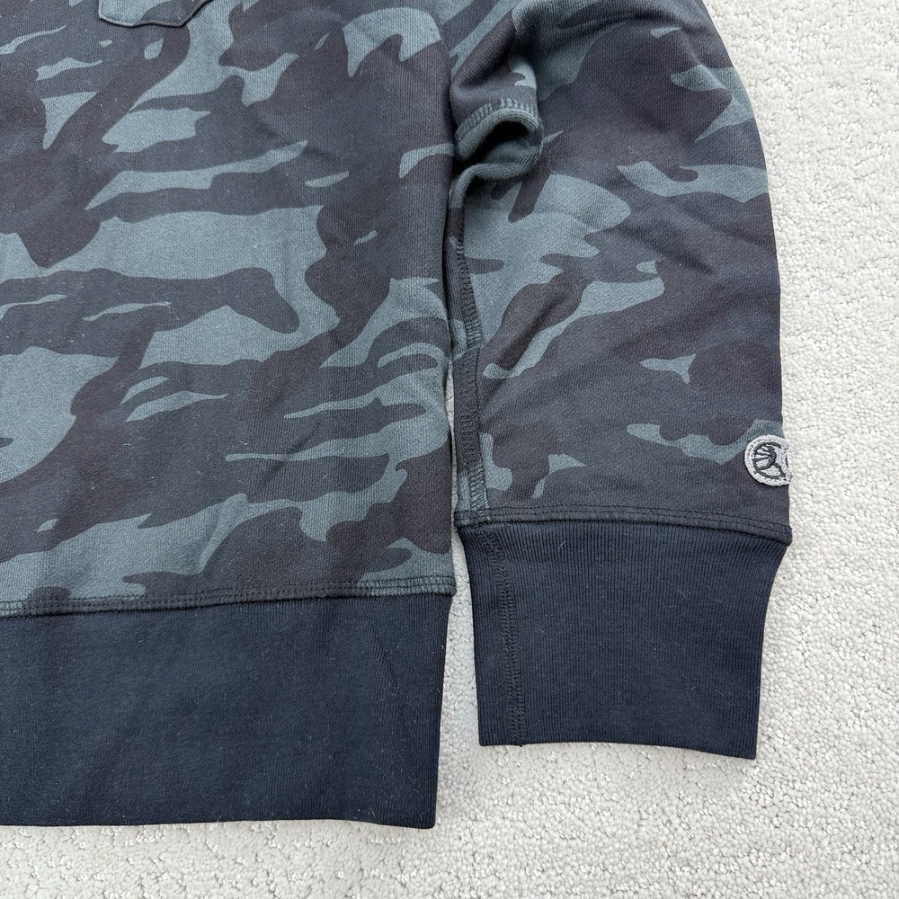 Champion x Todd Snyder Camo Pocket Crew Sweatshirt Mens L $148 - Picture 4 of 10